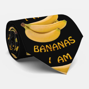 I Am Bananas Neck Tie