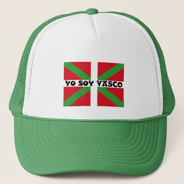 "I am Basque" in Spanish, Trucker Hat (Front)