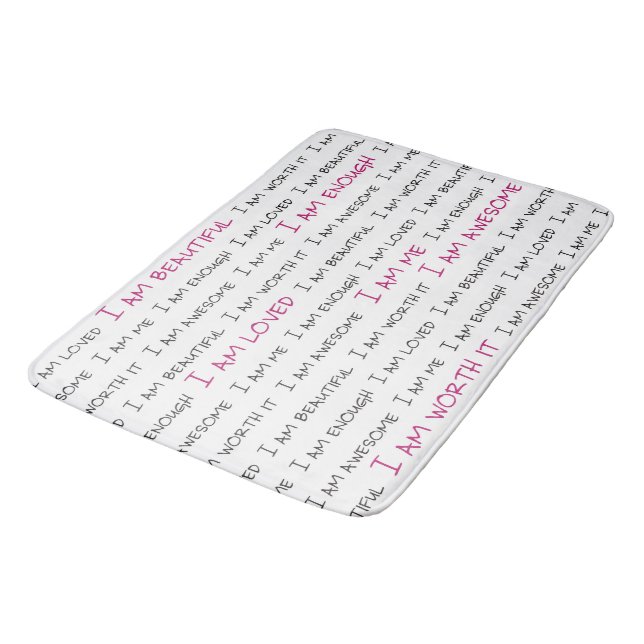 I am bath mat (Angled)
