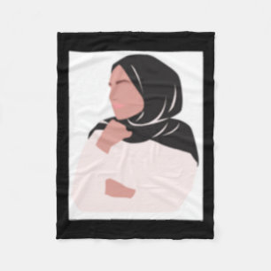 I Am Beautiful! Sticker12  Fleece Blanket