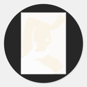 I Am Beautiful! Sticker9 Classic Round Sticker