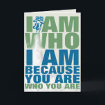 I am because you are thank you card<br><div class="desc">Inside:  "Thank Dad"</div>