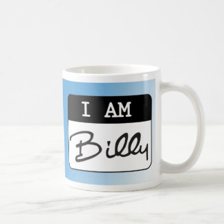 I AM Billy Mug - Blue