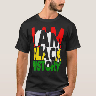 I Am Black Every Month Black History Month African T-Shirt