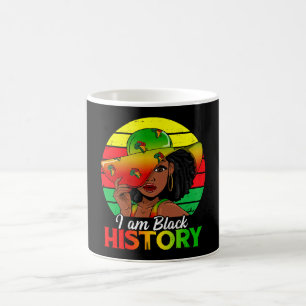 I Am Black History African America Coffee Mug