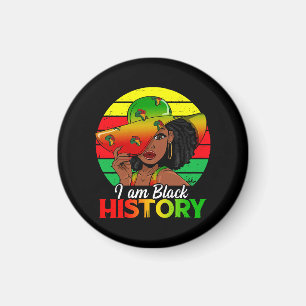 I Am Black History African America Magnet
