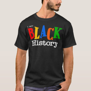 I am Black History African American Afrocentric Em T-Shirt