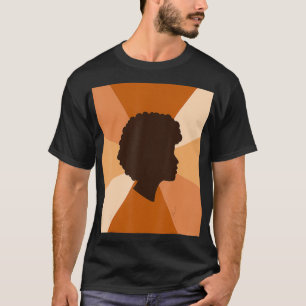 I Am Black History Afro American Brown Babe Sugar T-Shirt