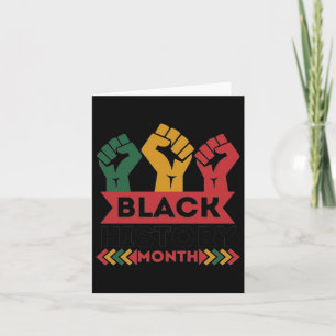 I Am Black History Card