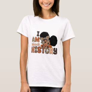 I Am Black History Celebrating Black History Month T-Shirt