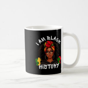 I Am Black History Month African American Girls Wo Coffee Mug