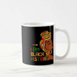 I Am Black History Month African American Juneteen Coffee Mug