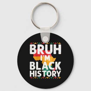 I Am Black History Month African American Pride Ce Key Ring