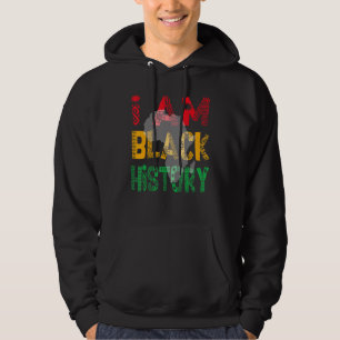 I Am Black History Month African American Pride Hoodie