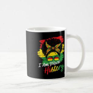 I Am Black History Month African Girls Women Coffee Mug