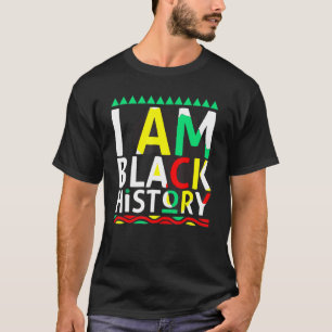 I Am Black History Month Afro African Pride Women  T-Shirt