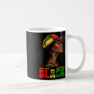 I Am Black History Month Loc'd Girl Black Women Ce Coffee Mug