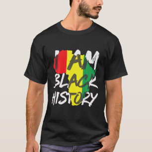 I Am Black History Month Pride African America Men T-Shirt