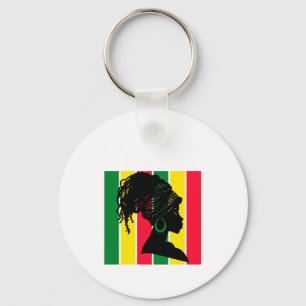I Am Black History Month Teacher Matching Couples Key Ring