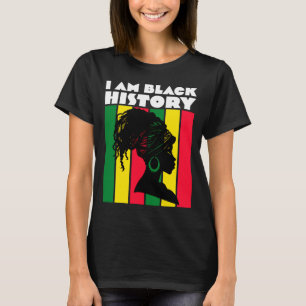 I Am Black History Month Teacher Matching Couples  T-Shirt
