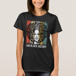 I Am Black History Month Womens Melanin  T-Shirt