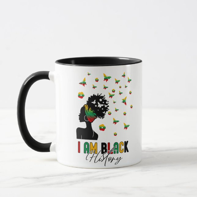 I Am Black History Mug (Left)