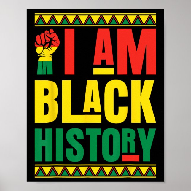 I Am Black History  Poster (Front)