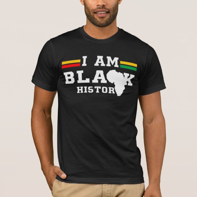 I Am Black History Shirt (Front)