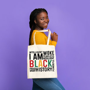 I Am Black History Tote Bag