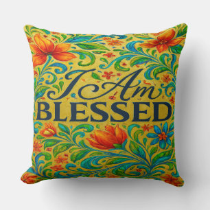 I Am Blessed  Cushion