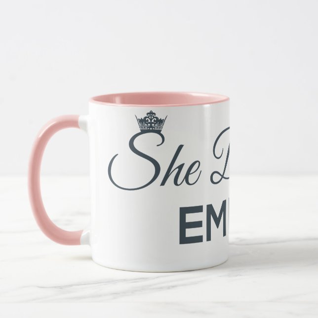 I Am Building My Empire Mug (Left)