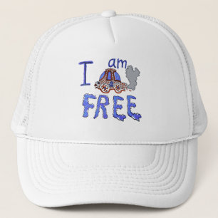 I am CAR free Trucker Hat