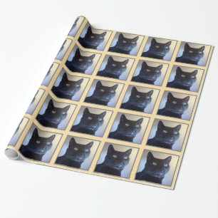 I Am Cat Pattern Wrapping Paper