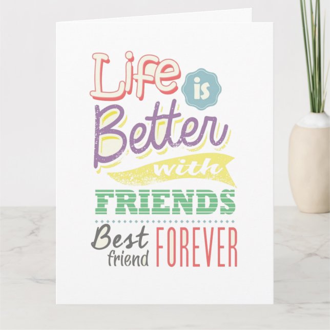 I AM CELEBRATING "YOUR BIRTHDAY" MY FRIEND CARD (Front)