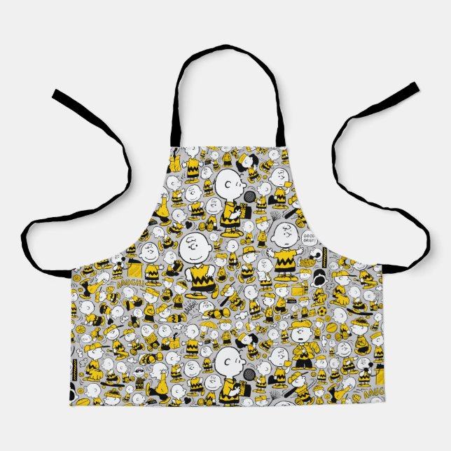 I Am Charlie Brown Pattern Apron (Front)
