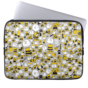 I Am Charlie Brown Pattern Laptop Sleeve