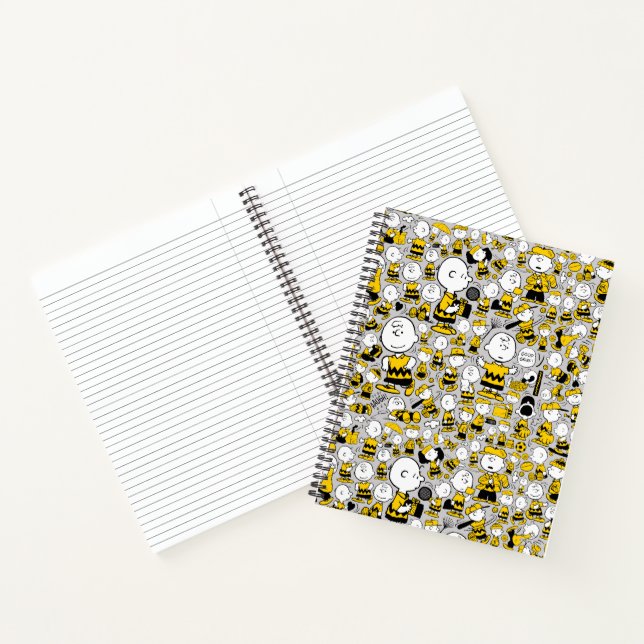 I Am Charlie Brown Pattern Notebook (Inside)