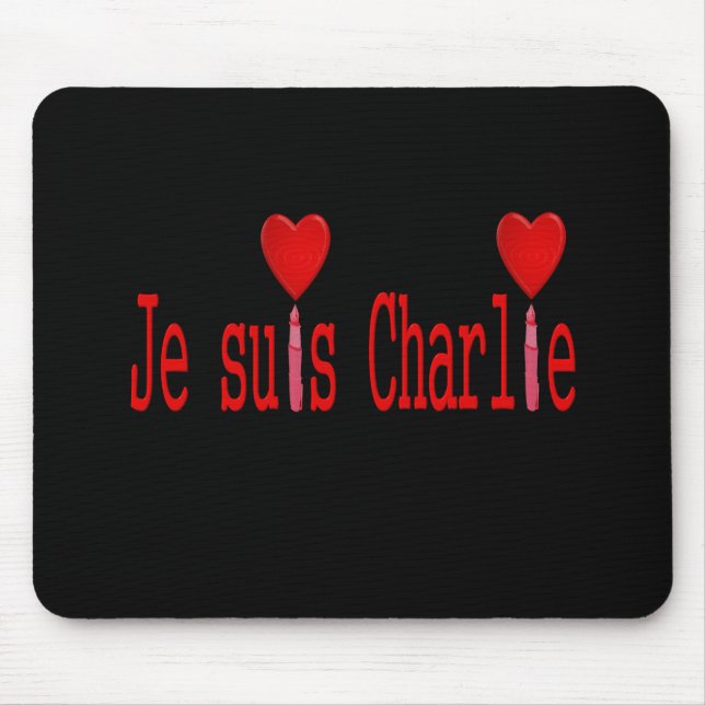 I am charlie mouse pad (Front)