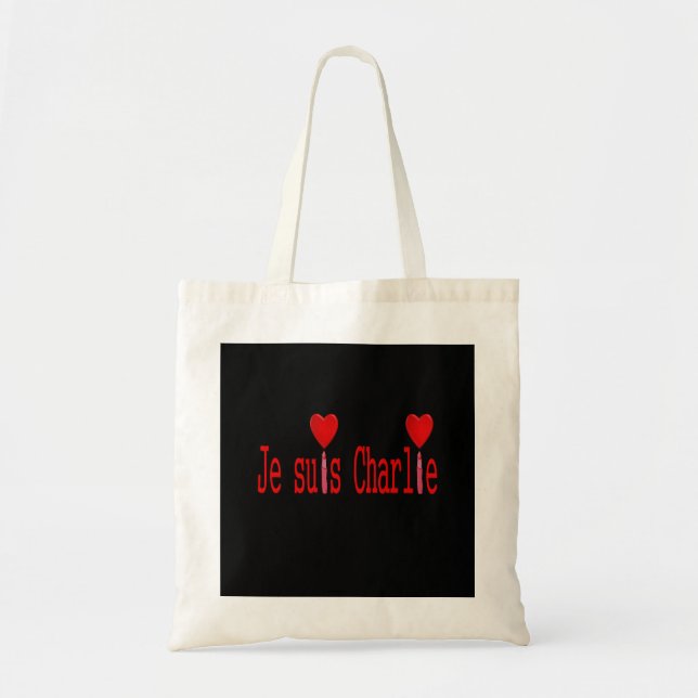 I am charlie tote bag (Front)