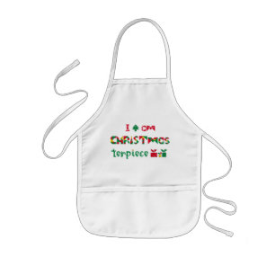 I am CHRISTmasterpiece Kids Apron