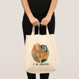 I AM CREATED - Genesis Inspired Tote Bag