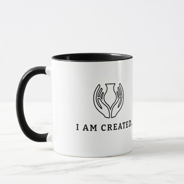 I Am Created Mug (Left)