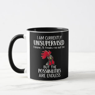 I am Currently Unsupervised - Coworker gift Gift Mug