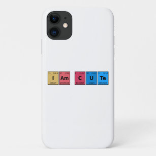 I am Cute Periodic Table Case-Mate iPhone Case