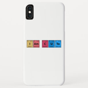 I am Cute Periodic Table Case-Mate iPhone Case