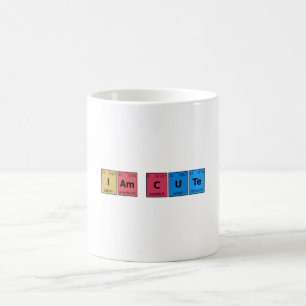 I am Cute Periodic Table Coffee Mug