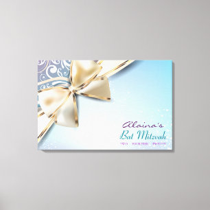 I AM DIVINE BOW Bar Bat Mitzvah Sign In Board
