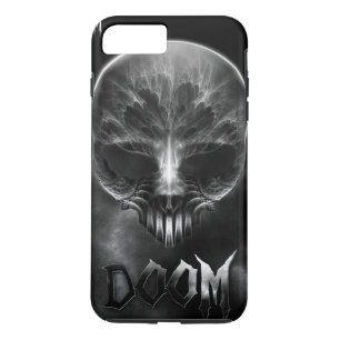 I Am Doom Fractal Skull iPhone 8 Plus/7 Plus Case