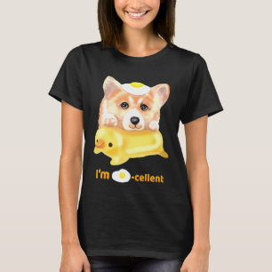I Am Egg Cellent Excellent Corgi T-Shirt