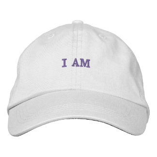 "I AM" Embroidered Baseball Hat